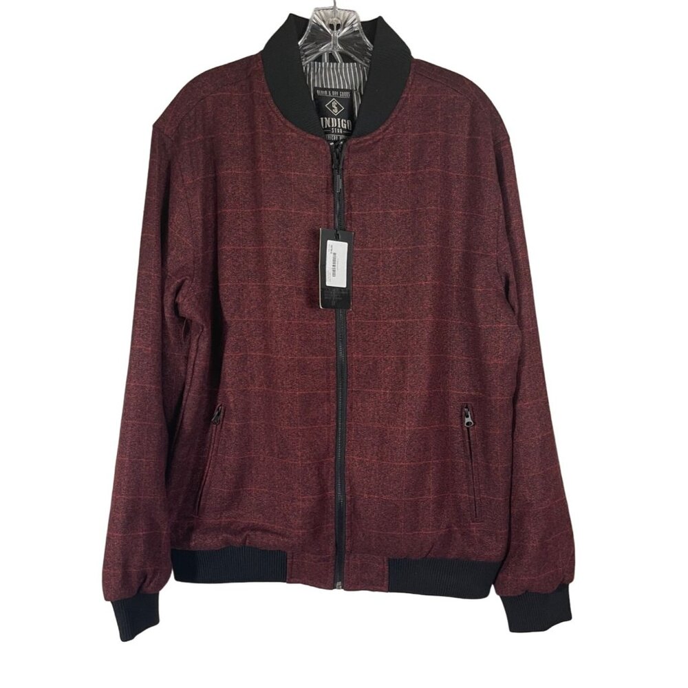 Indigo Star American Vintage Crimson Bomber Jacket Mens Size  Medium